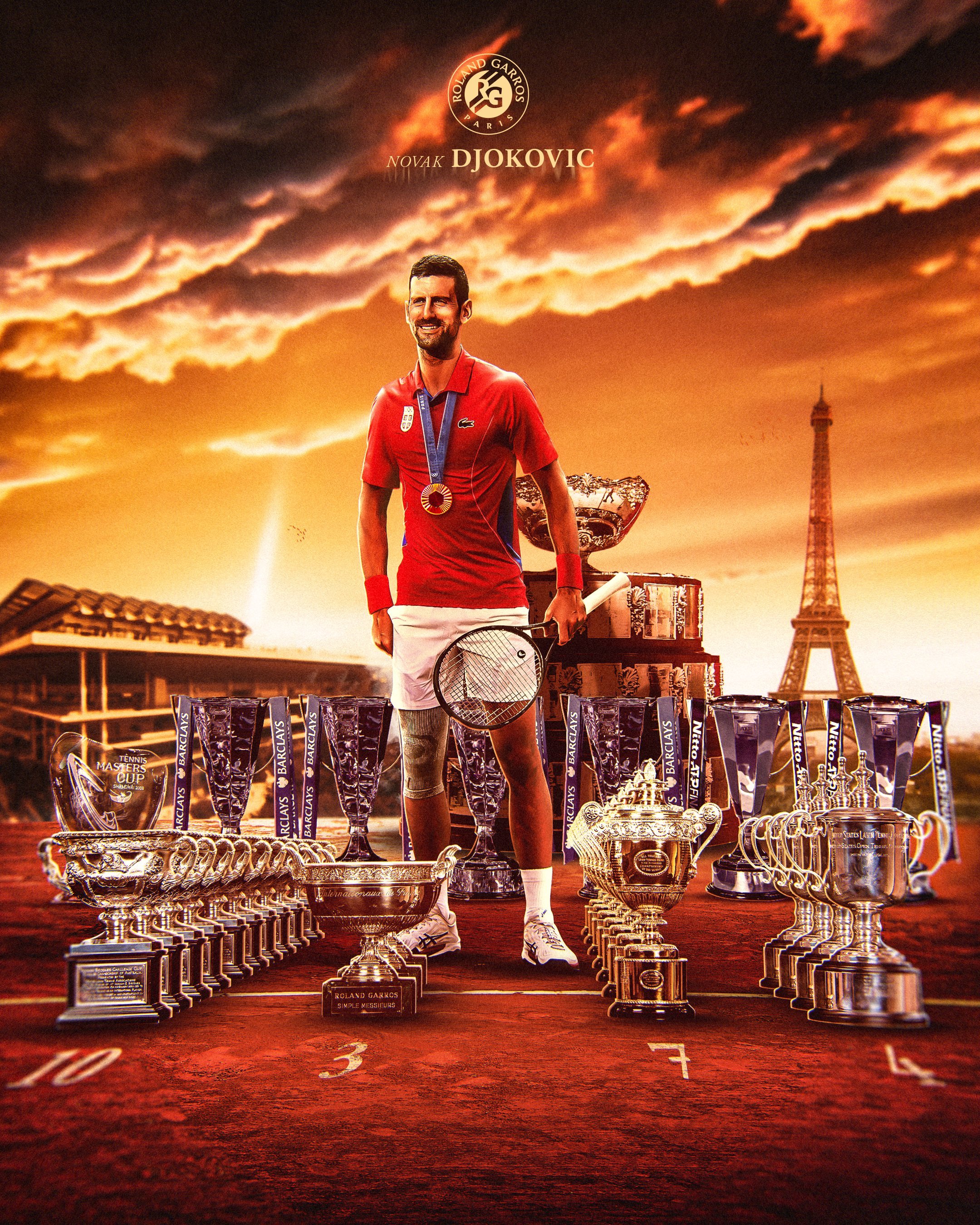 欧洲网球队横扫德国网球队，德约科维奇制霸全场的简单介绍